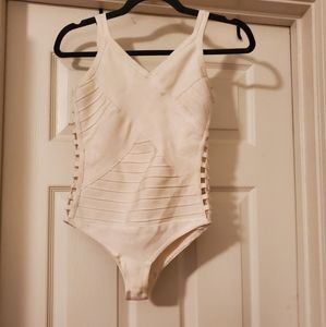 Cream bodysuit